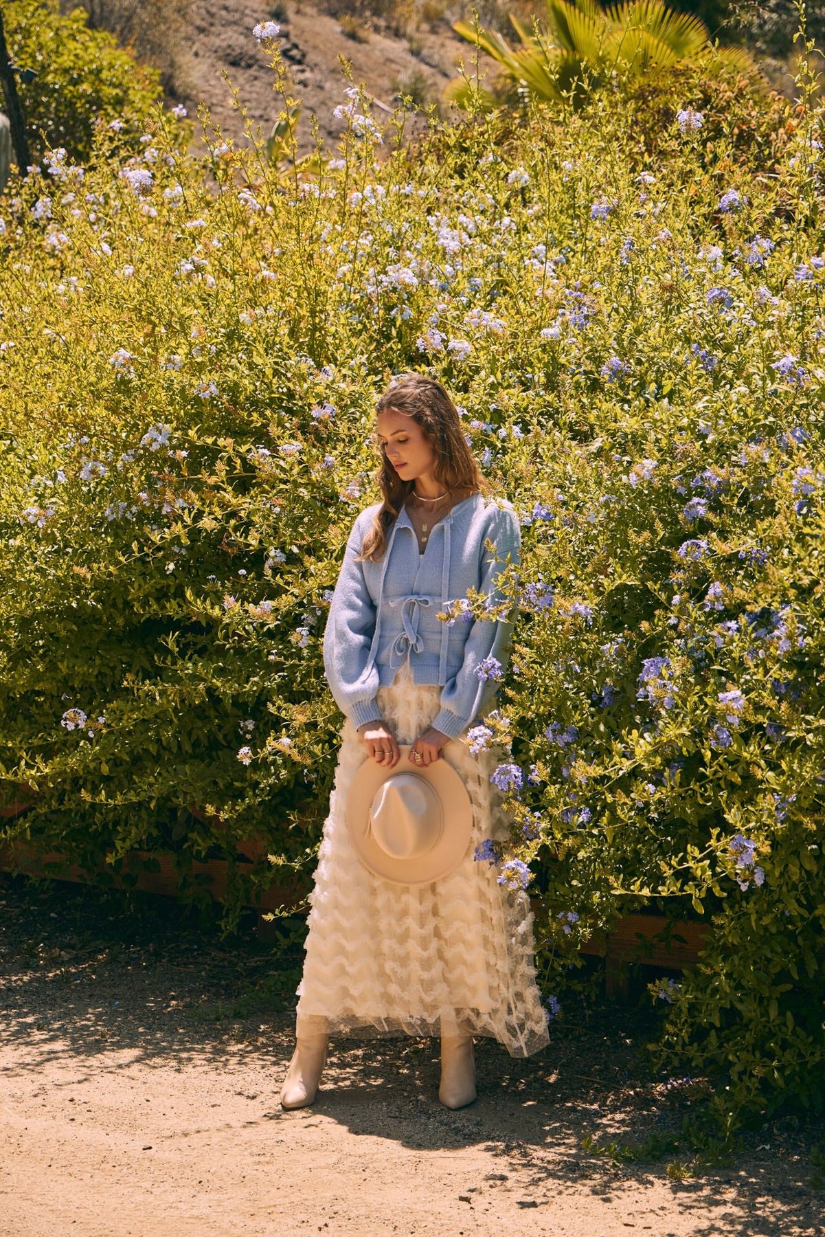 Ethereal Ruffle Maxi Skirt, thumbnail 7