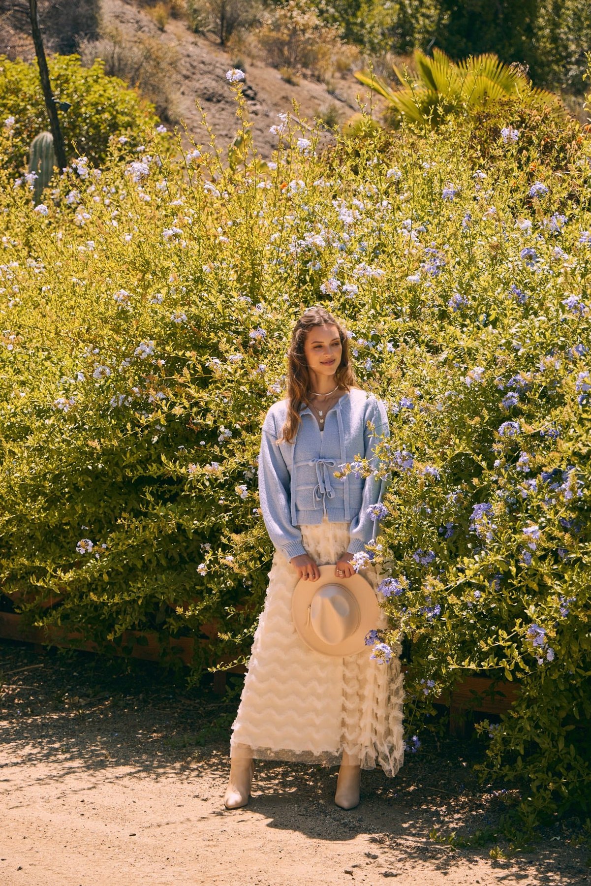 Ethereal Ruffle Maxi Skirt, thumbnail 8