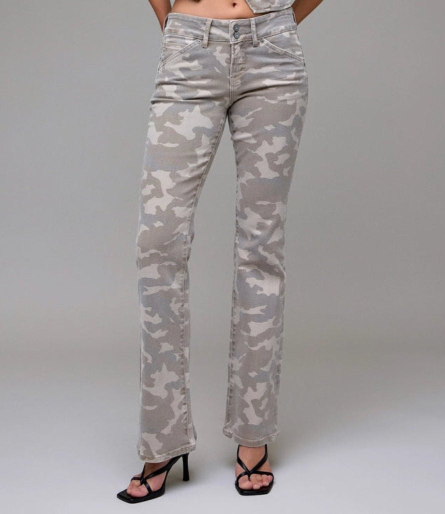 Hidden Camo Bootcut Jeans, thumbnail 5