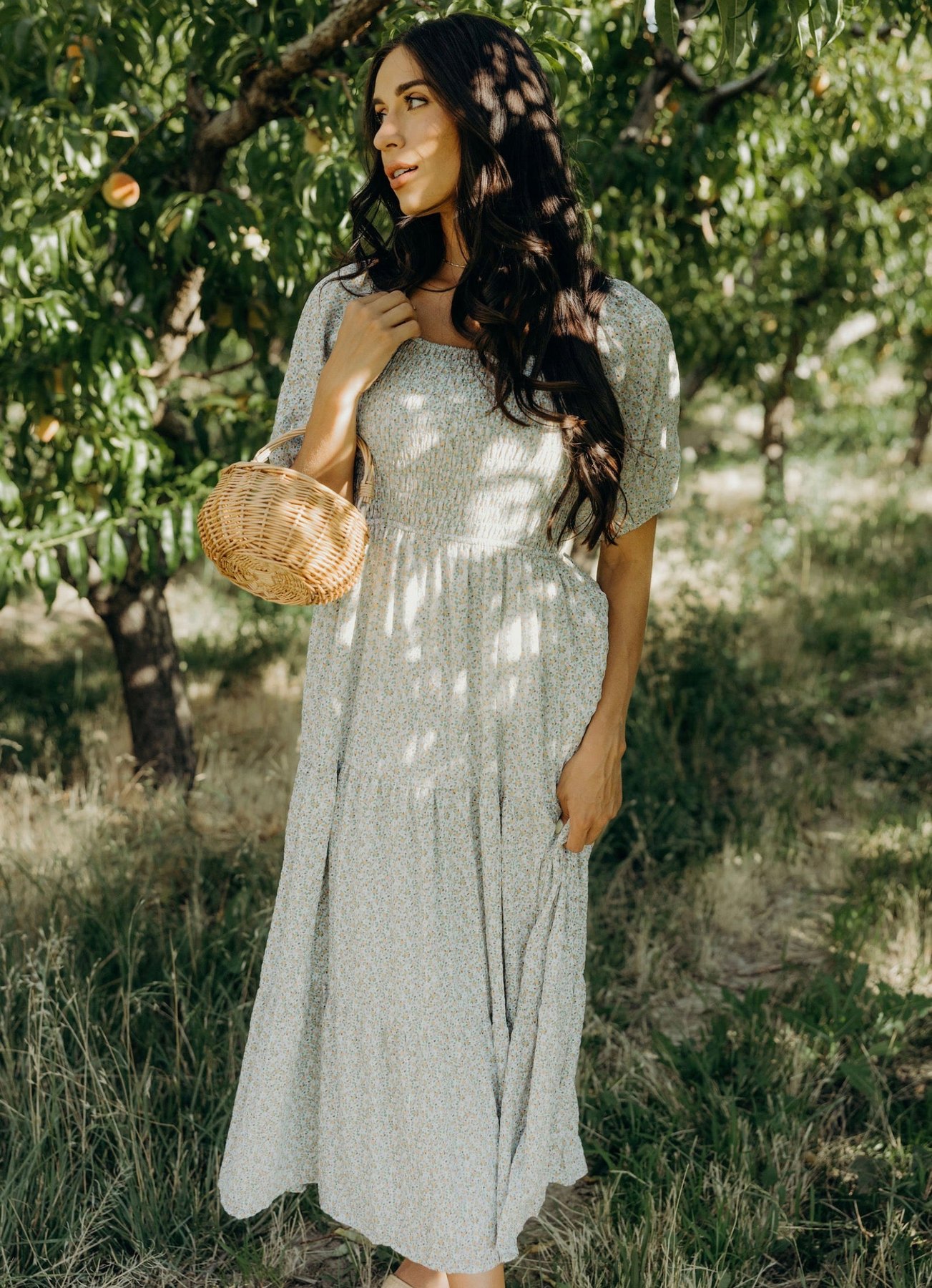Indie Midi Dress in Honeybloom, thumbnail 5