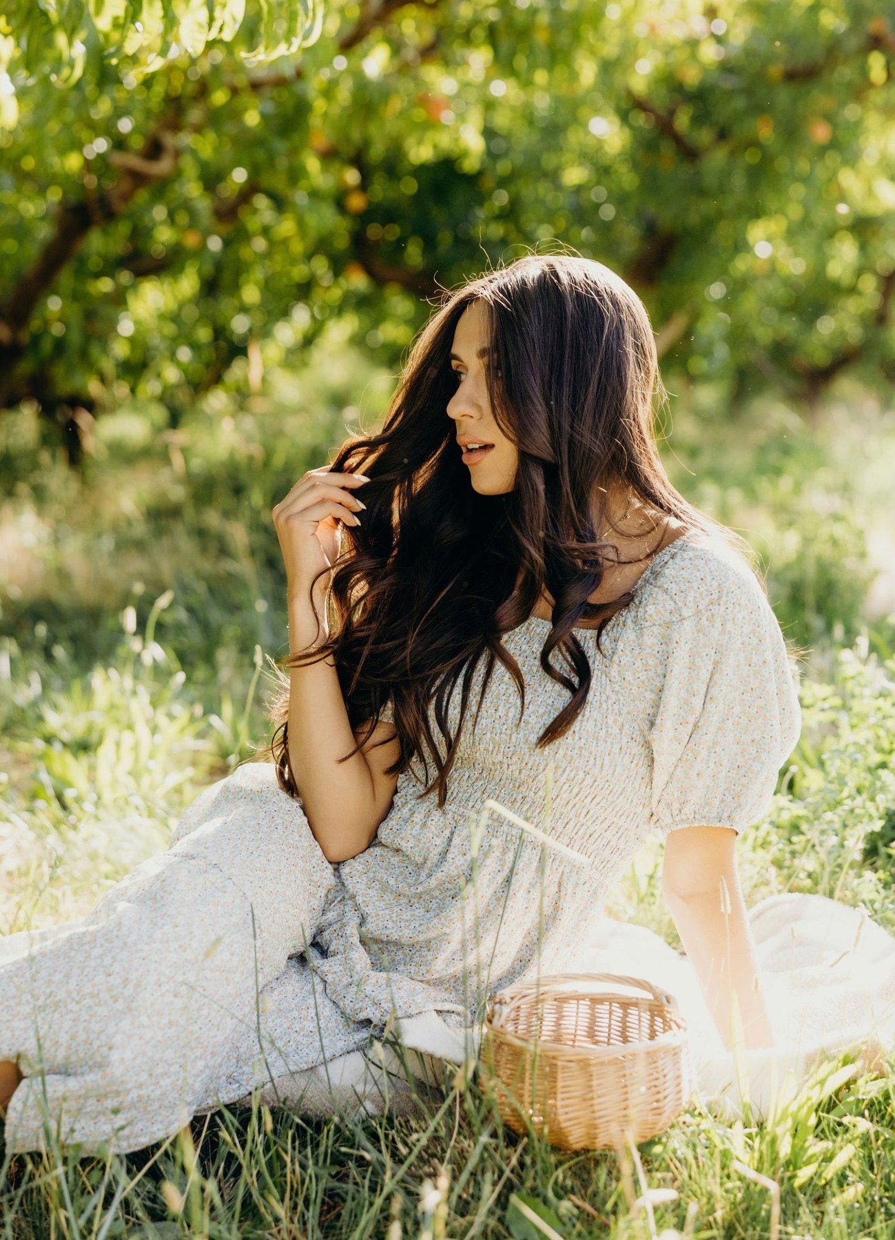 Indie Midi Dress in Honeybloom, thumbnail 10
