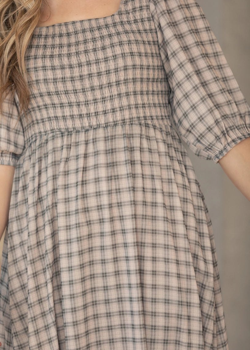 Kayleen Plaid Maxi dress, thumbnail 8