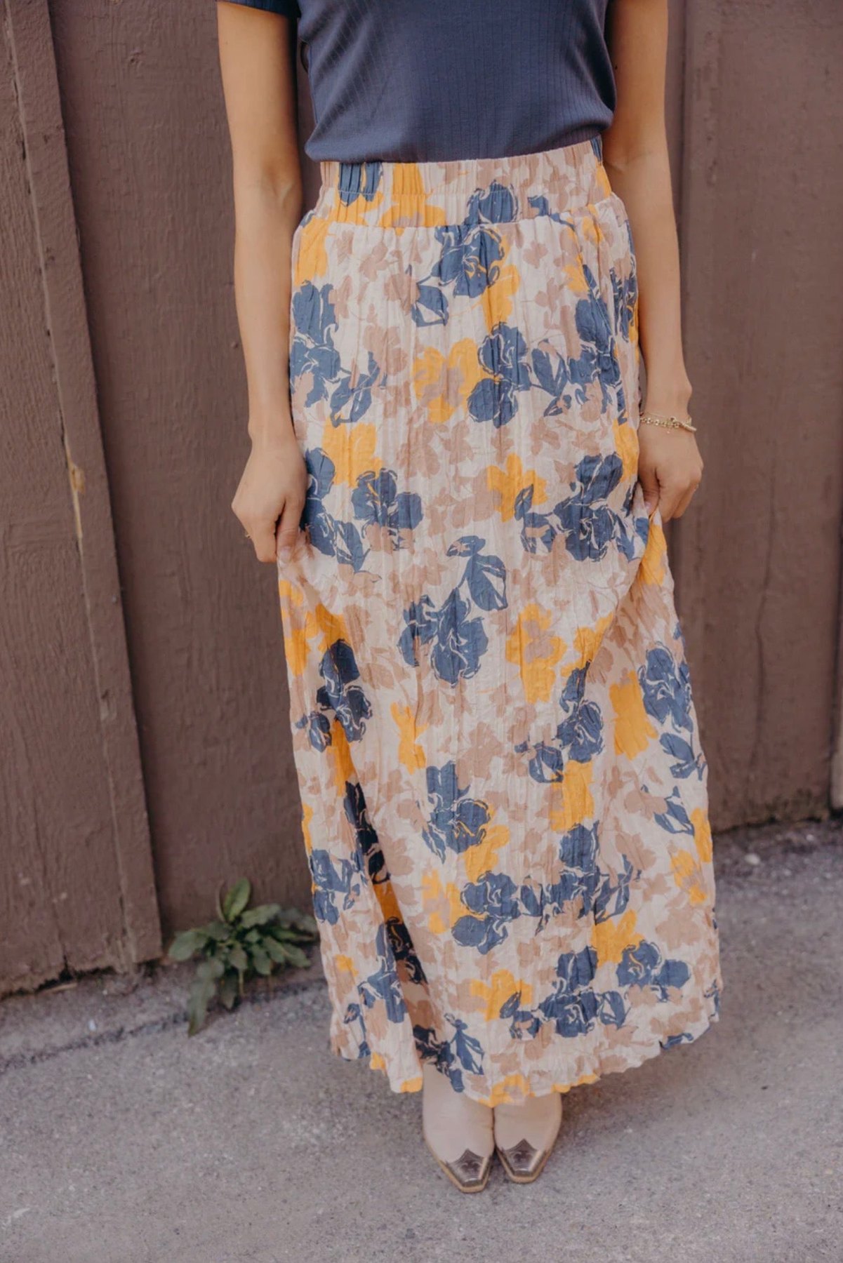 Dusty Horizon Maxi Skirt, thumbnail 3
