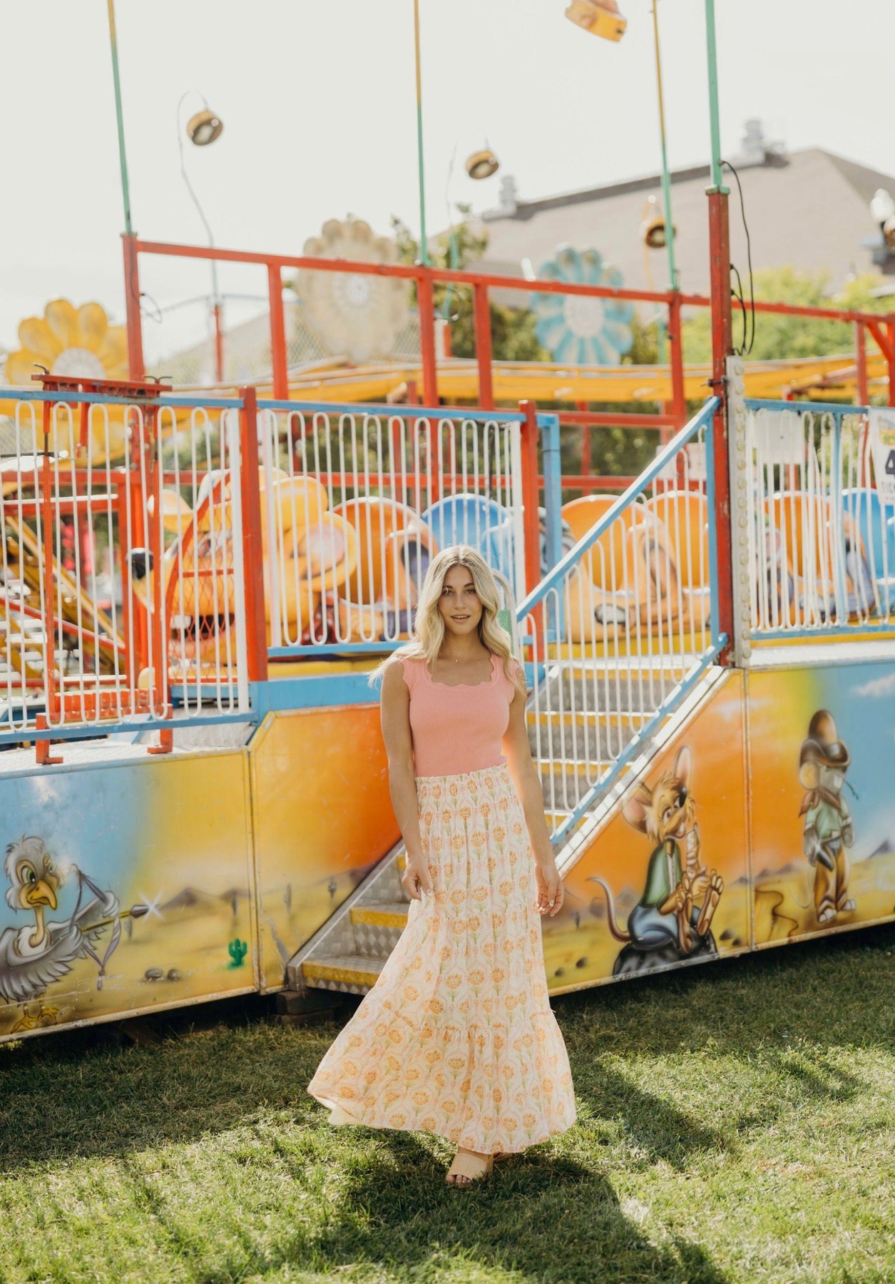 Maxi Skirt in Folk Garden, thumbnail 6