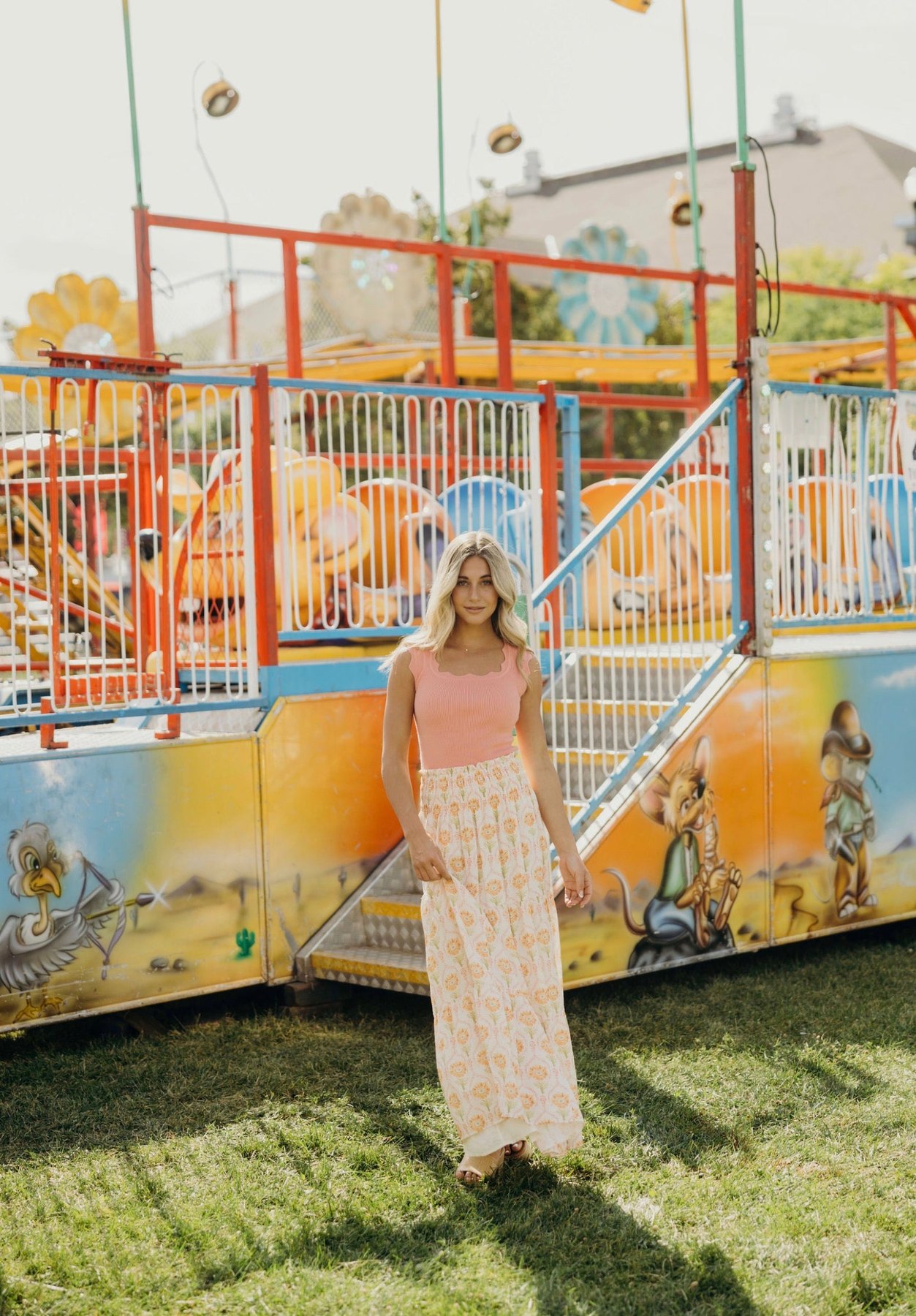 Maxi Skirt in Folk Garden, thumbnail 7