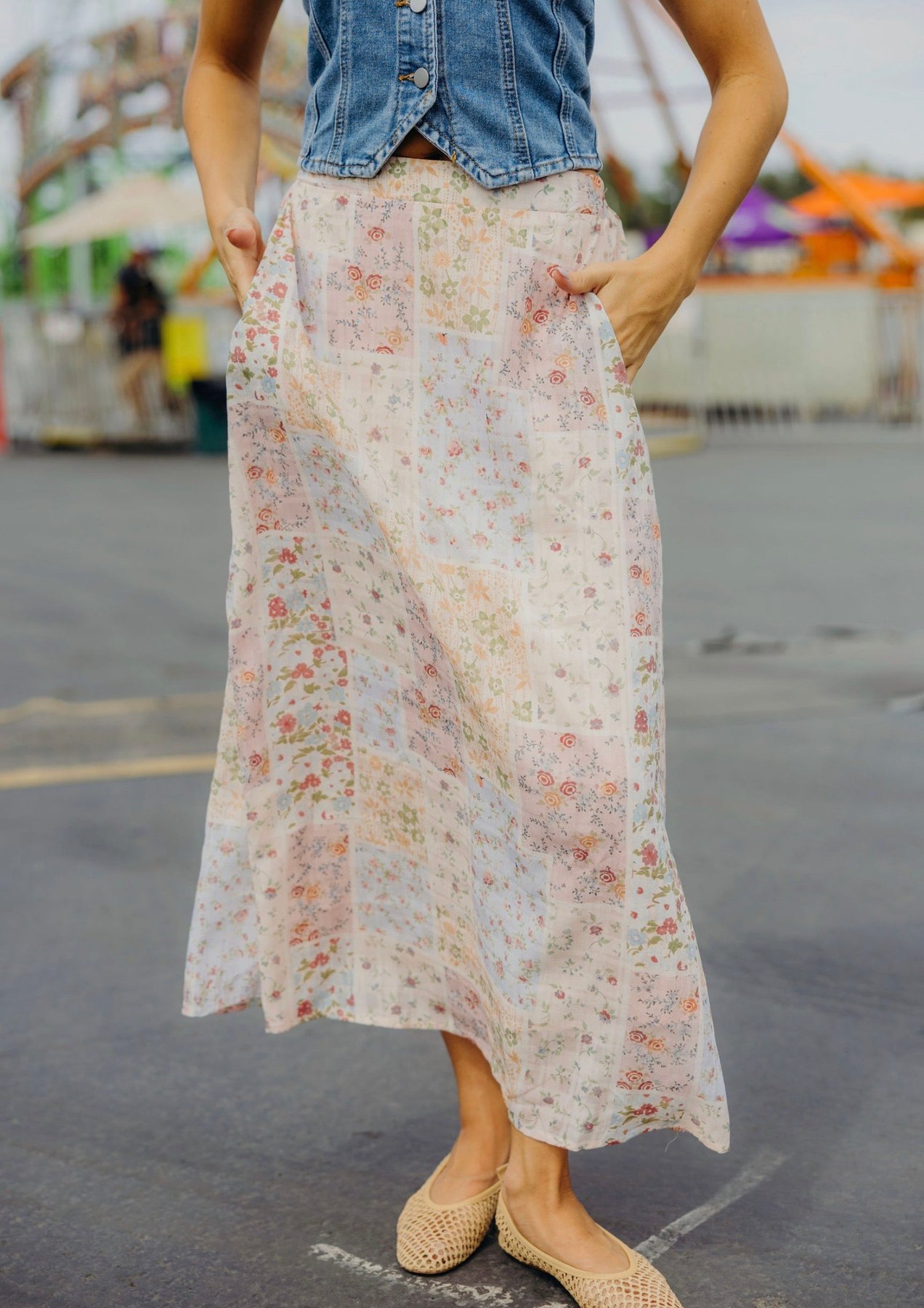 Maxi Skirt in Keepsake, thumbnail 4