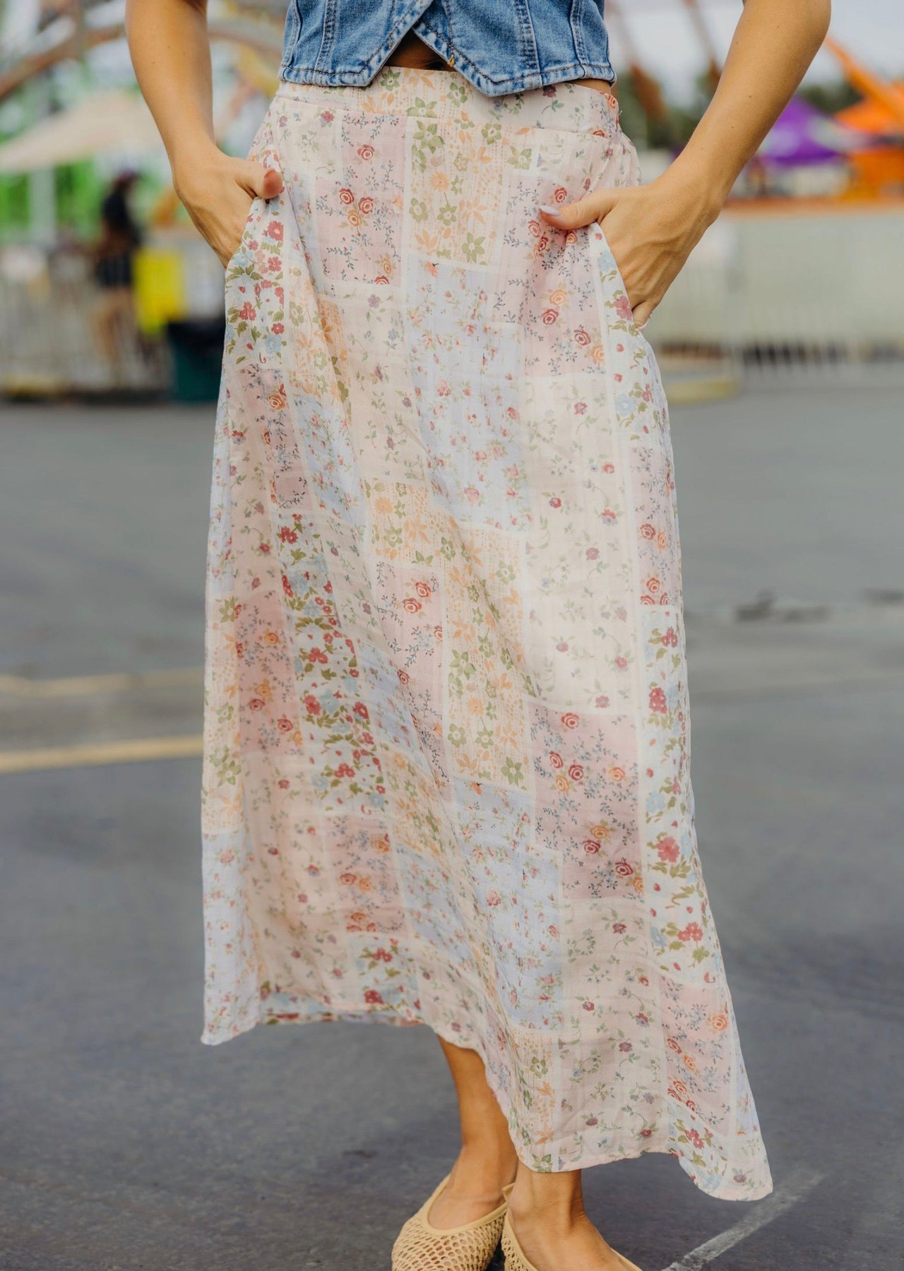 Maxi Skirt in Keepsake, thumbnail 5