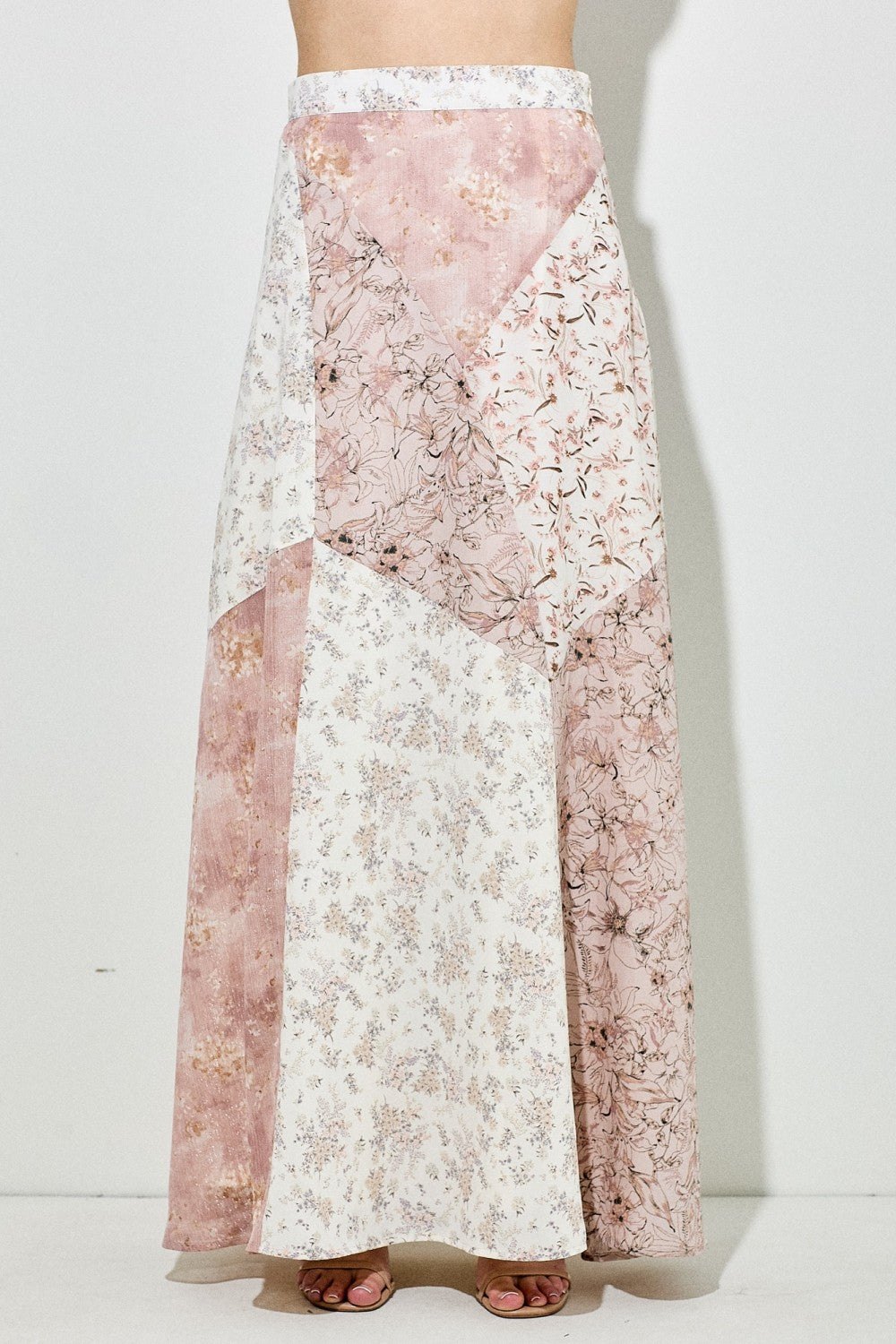 Patchwork Maxi Skirt