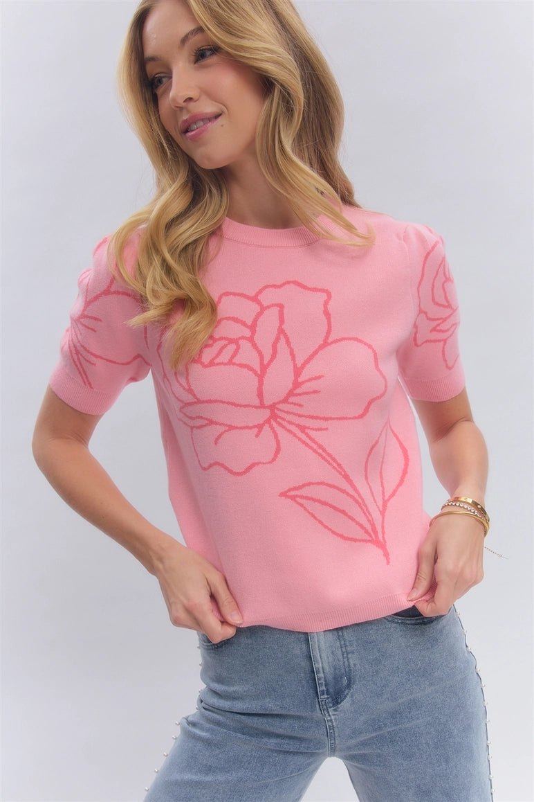 Pink Rose Sweater, thumbnail 8