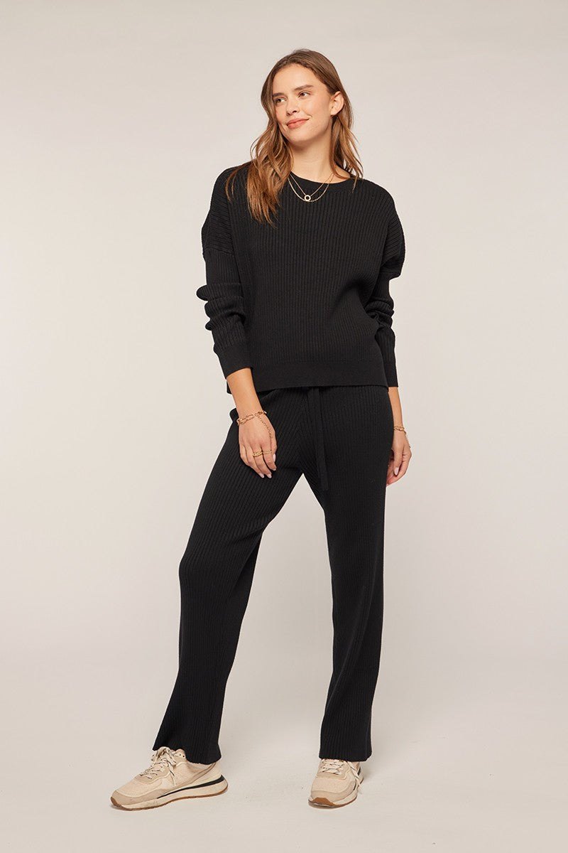 Relaxed Fit Ribbed Sweater Set, thumbnail 3