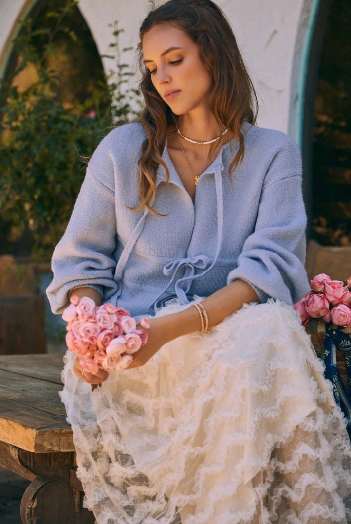 Soft as a Cloud Tie Front Cardigan, thumbnail 13