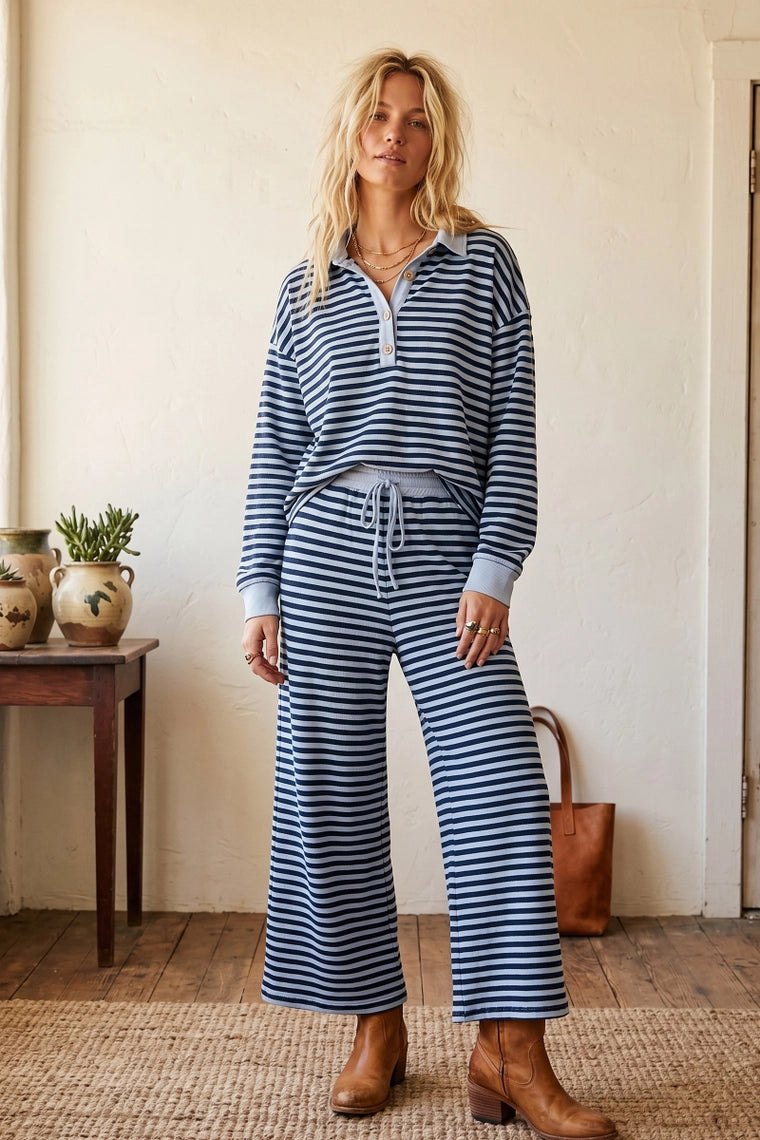 Sets: Harbor Striped Lounge Set