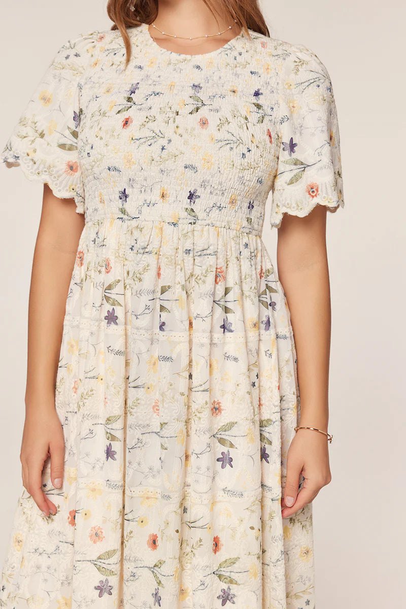 Wildflower Grace Midi Dress, thumbnail 8
